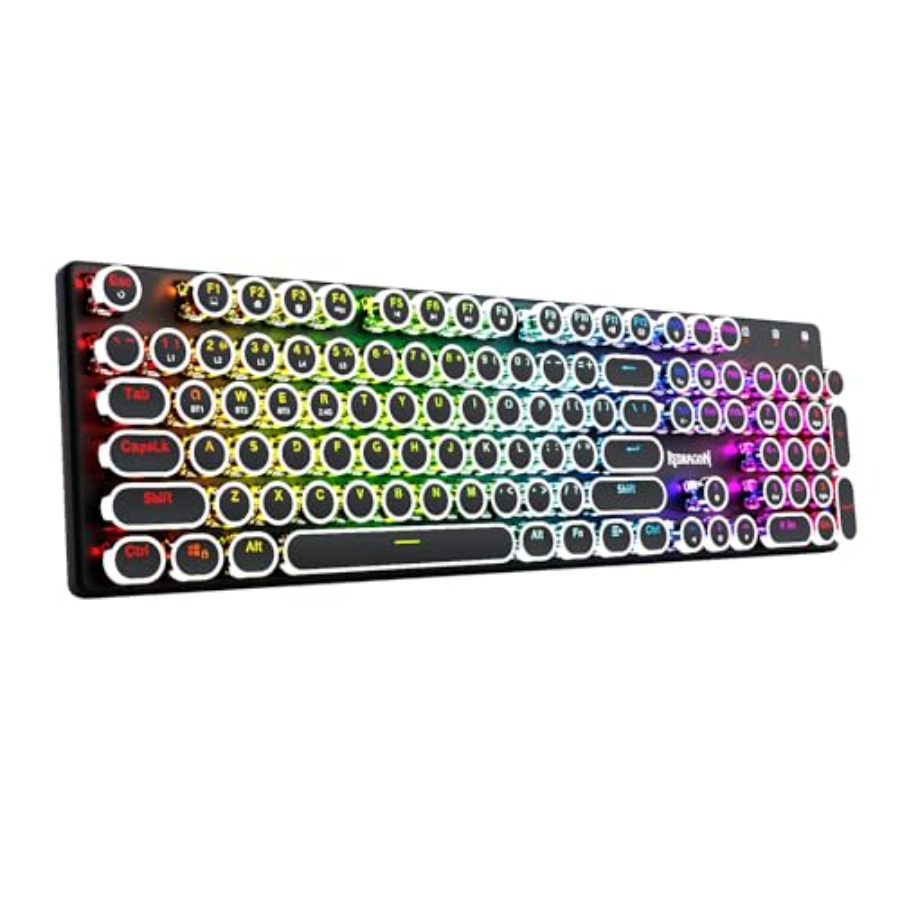 Gaming Keyboard Typewriter - K710 Wireless Typewriter Style Mechanical Gaming