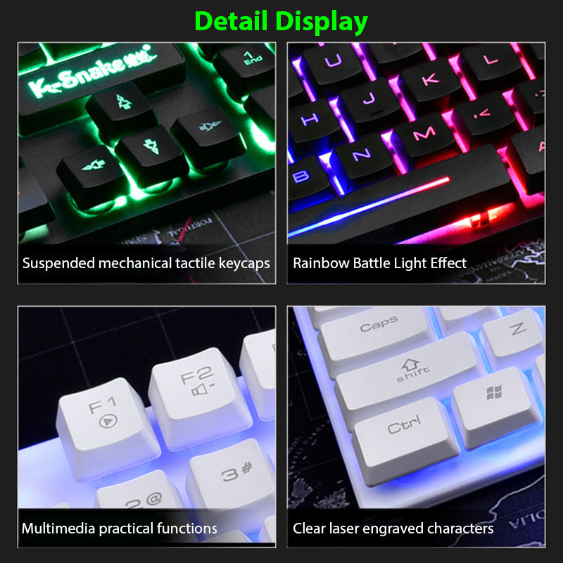 KM320 Keyboard And Mouse Set W - Gaming Keyboard Bundle 评论和价格