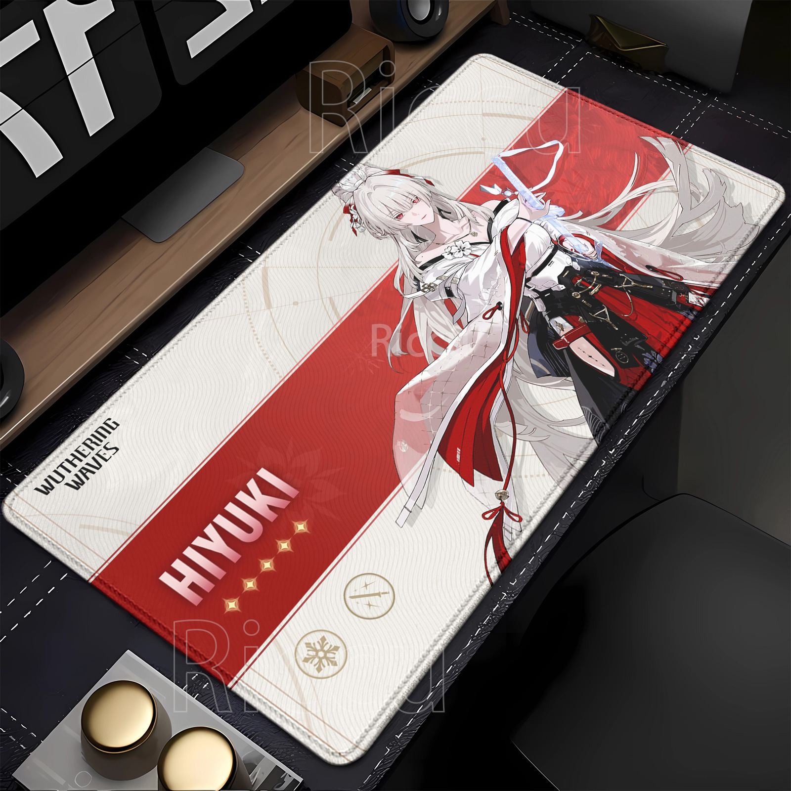 400x900mm Mousepad Hiyuki Wuth - Gaming Keyboard Typewriter 评论和价格