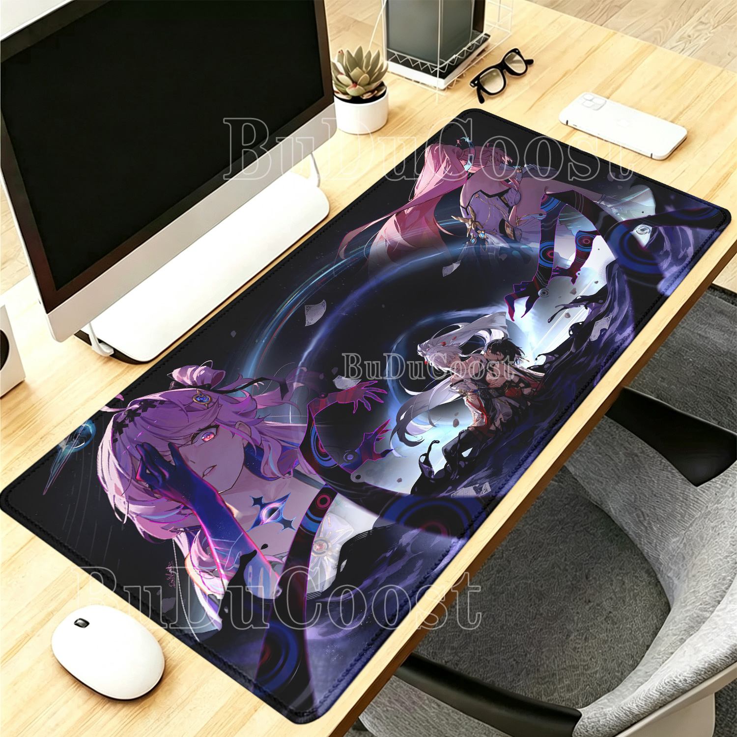Kawaii Anime Girl Denia Wuther - Gaming Keyboard Typewriter 评论和价格