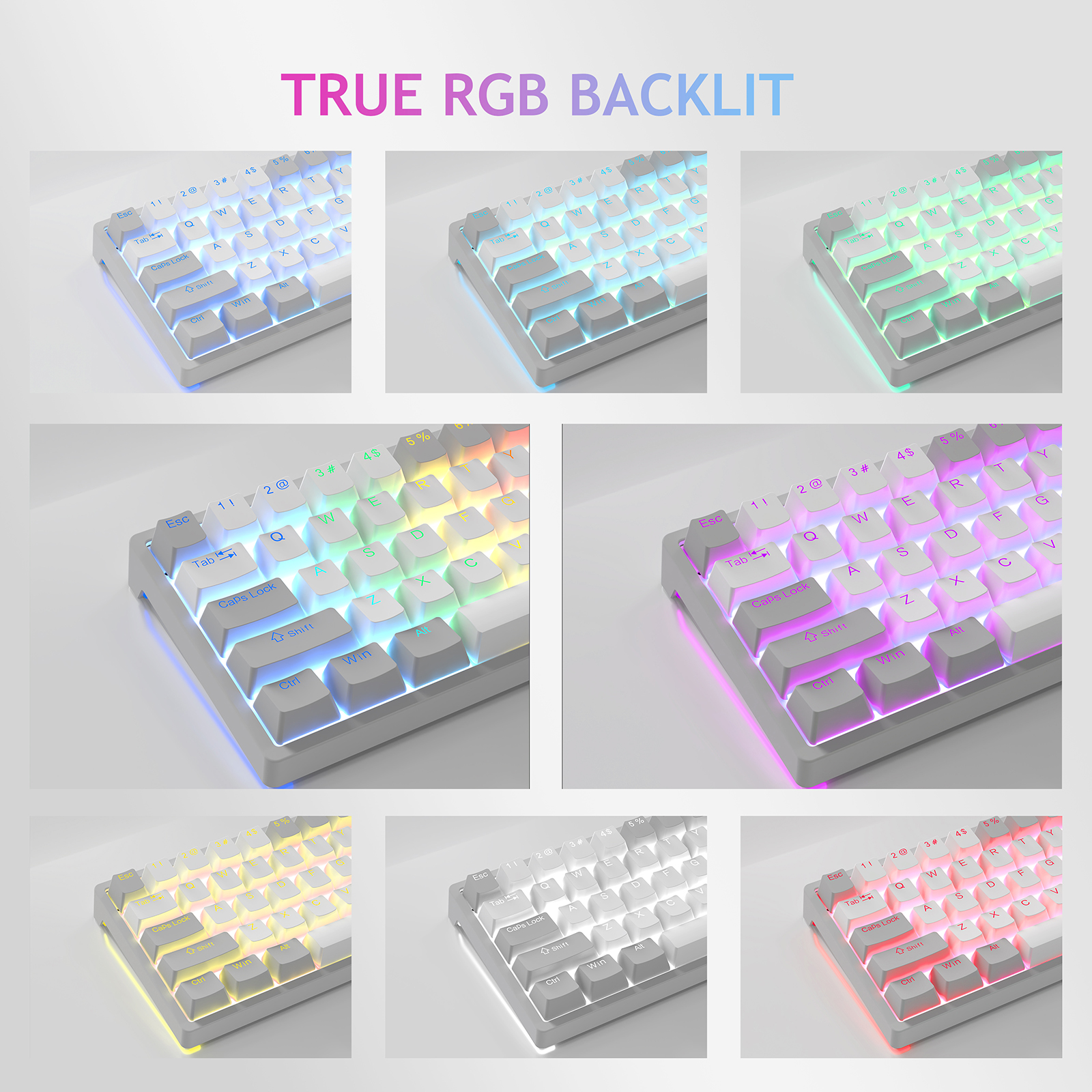 AULA F3261 RGB effect USB Mini - Gaming Keyboard Expensive 评论和价格