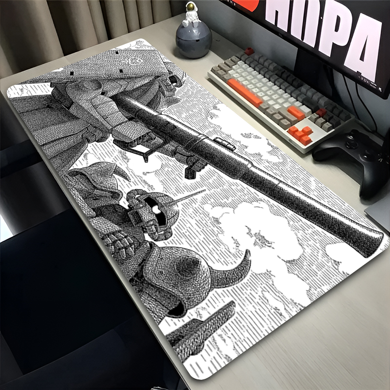 Black and white Mouse Pad Game - Keyboard Gaming Black 评论和价格