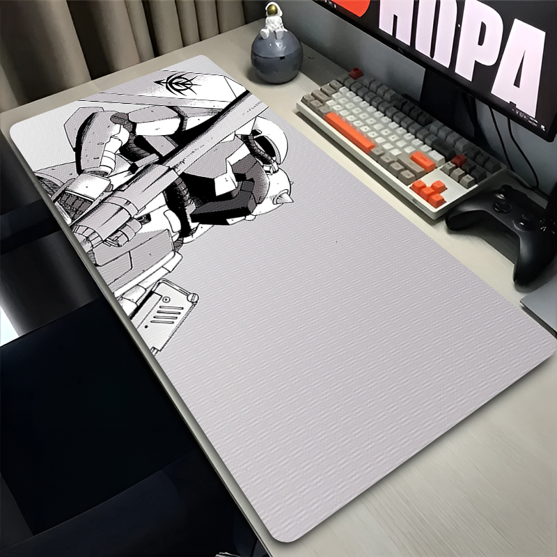 Black and white Mouse Pad Game - Keyboard Gaming Black 评论和价格