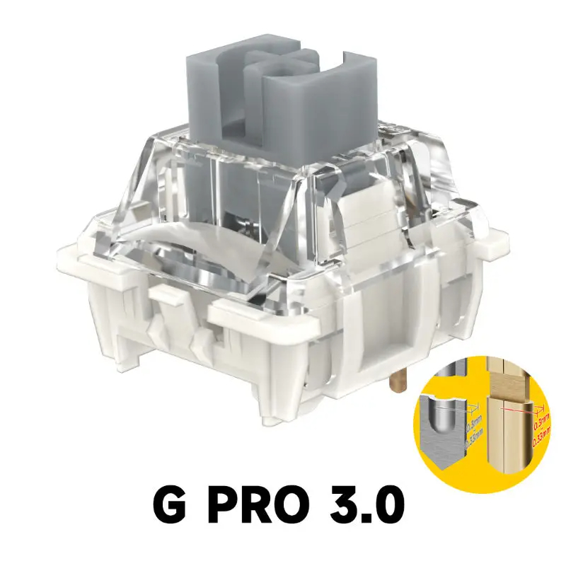 Gateron Pro 3.0 V3 Switch 3pin - Keyboard Lube Kit 评论和价格
