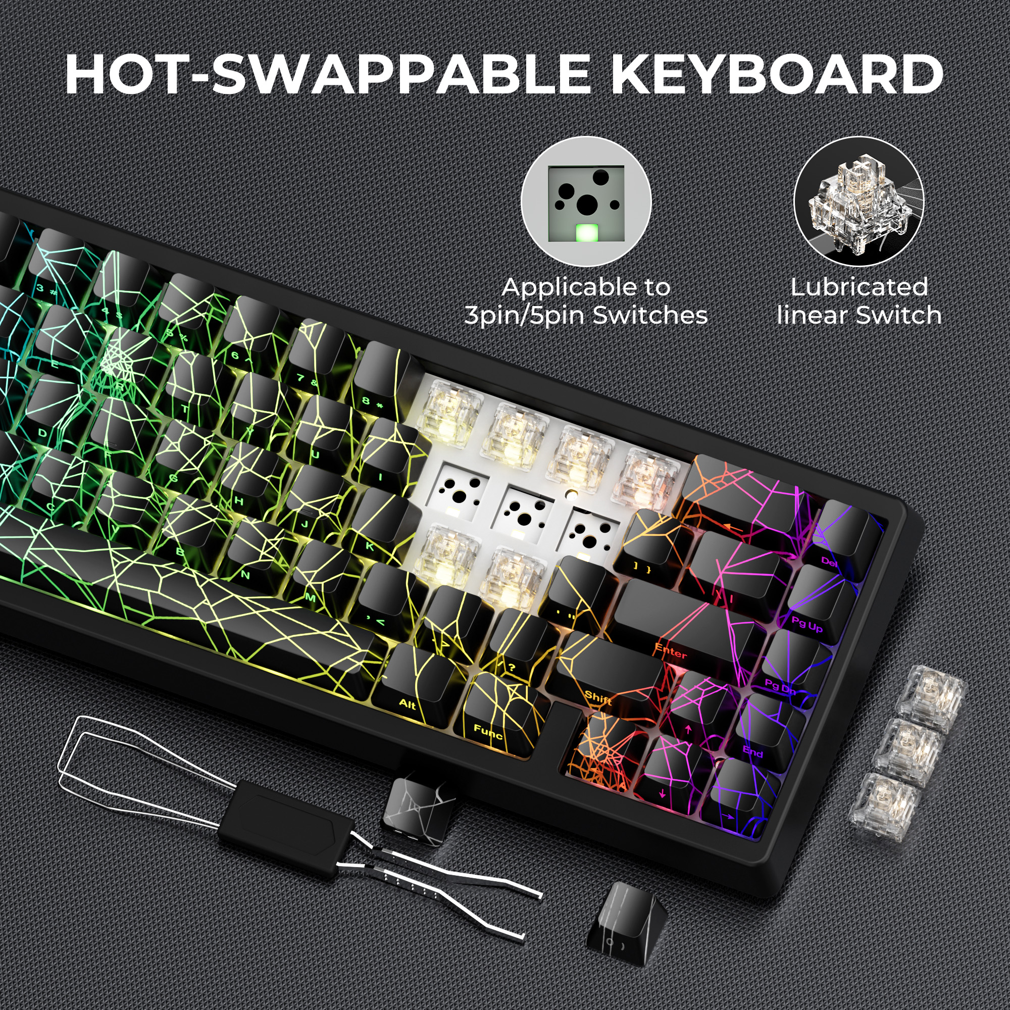 XVX M67 60% Percent Keyboard W - Gaming Keyboard Thocky 评论和价格