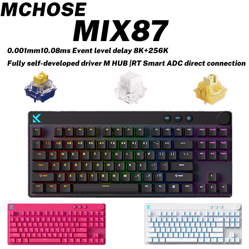 MCHOSE MIX87 Magnetic Swtich K - Gaming Keyboard Expensive 评论和价格