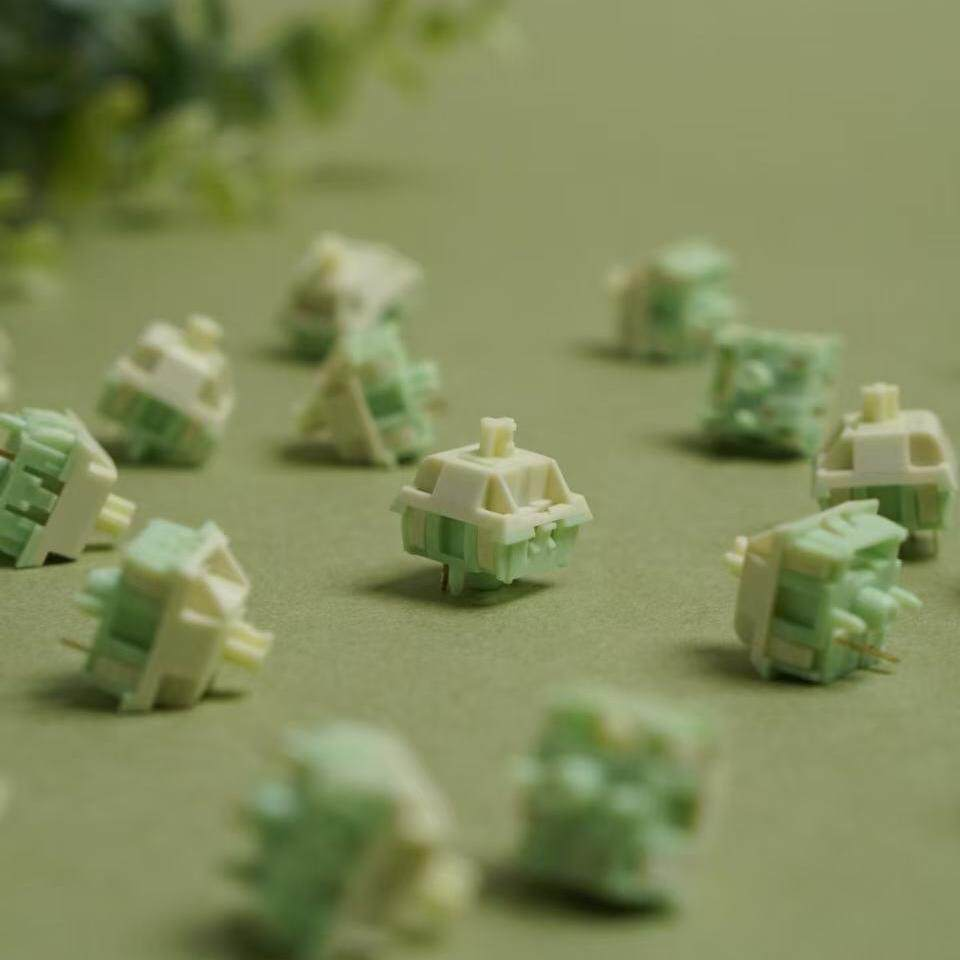 Keygeek Matcha Pudding Switch  - Gaming Keyboard Thocky 评论和价格