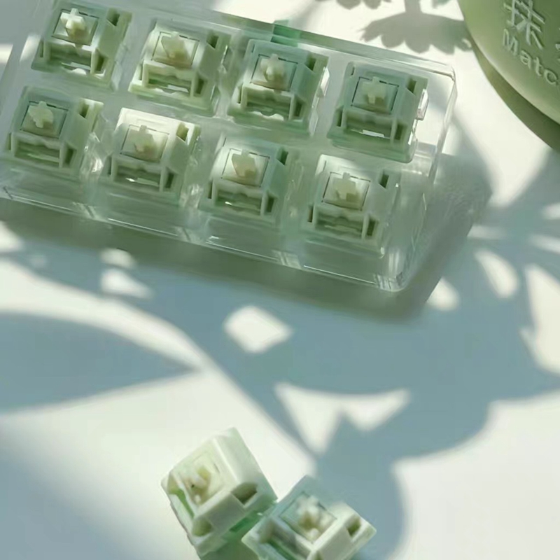 Keygeek Matcha Pudding Switch  - Gaming Keyboard Thocky 评论和价格