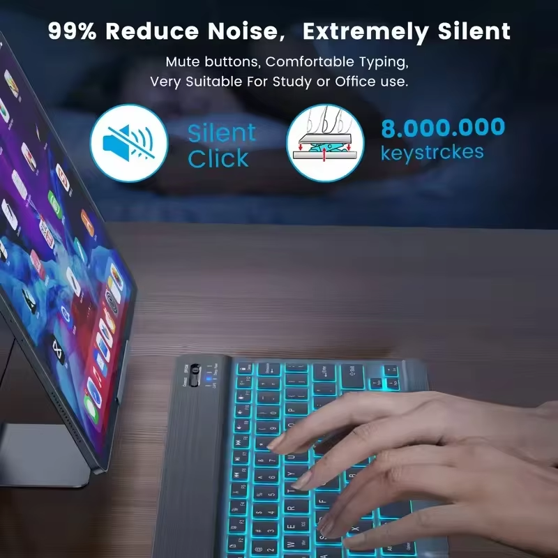 READ YYEAH RGB Backlit Bluetoo - Gaming Keyboard Mouse Set 评论和价格