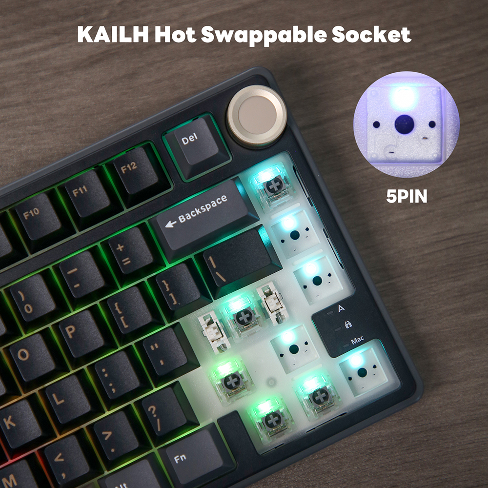 Royal Kludge RK R75 Wired Gami - Gaming Keyboard Bundle 评论和价格