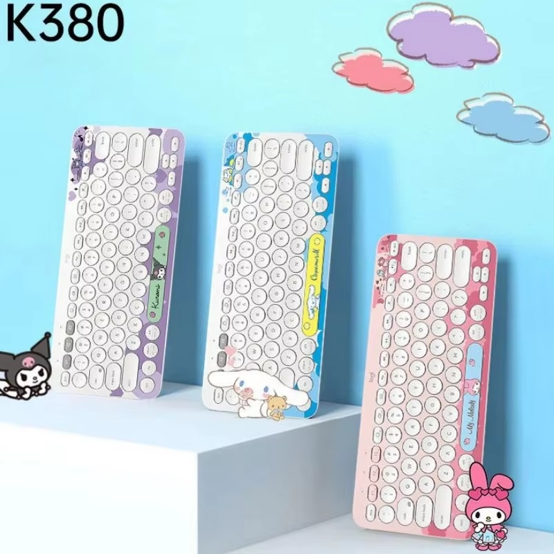 Logitech K380 Sanrio Cinnamoro - Gaming Keyboard Mouse Set 评论和价格