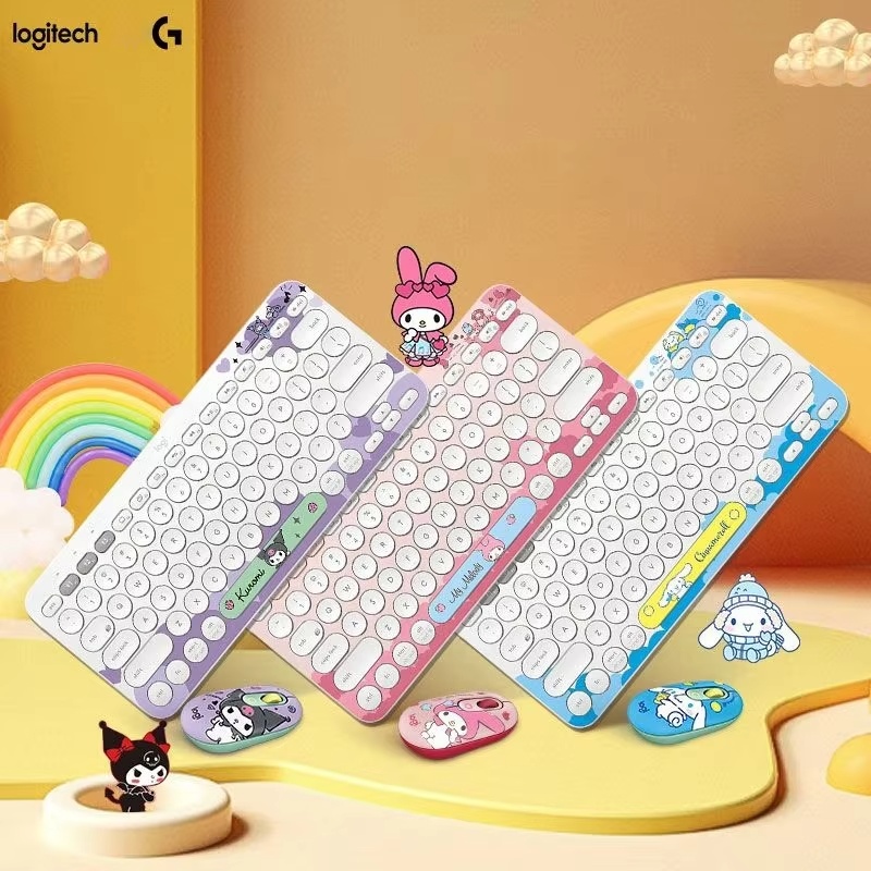 Logitech K380 Sanrio Cinnamoro - Gaming Keyboard Mouse Set 评论和价格