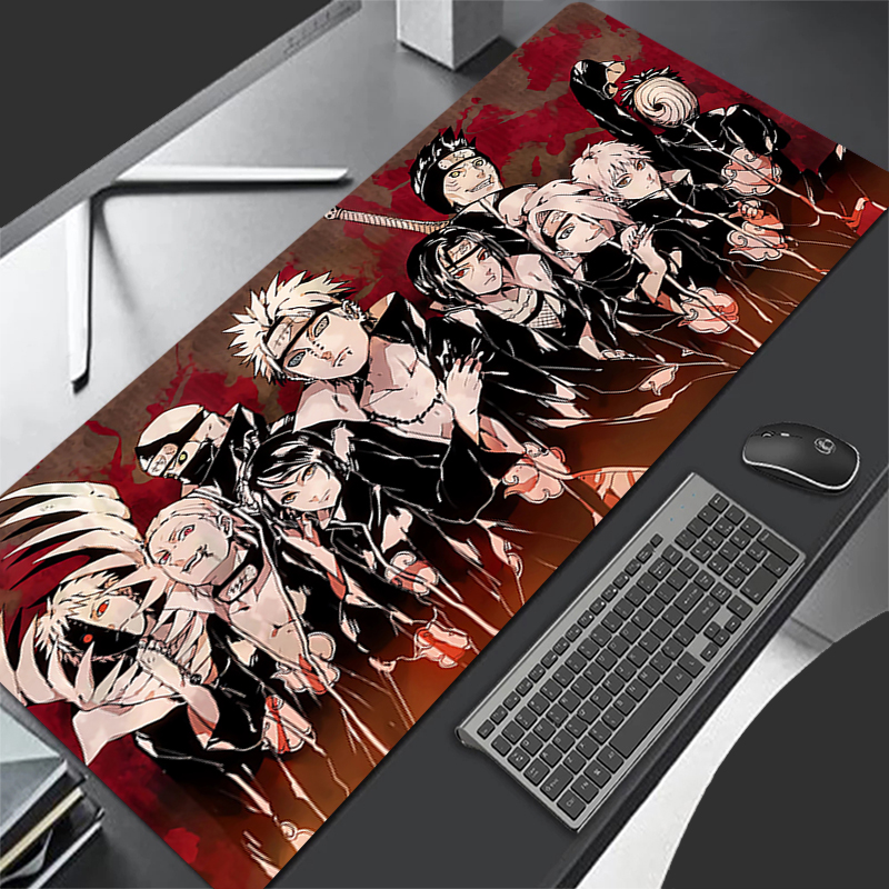 Design sense Mouse Pad Naruto  - Gaming Keyboard Typewriter 评论和价格