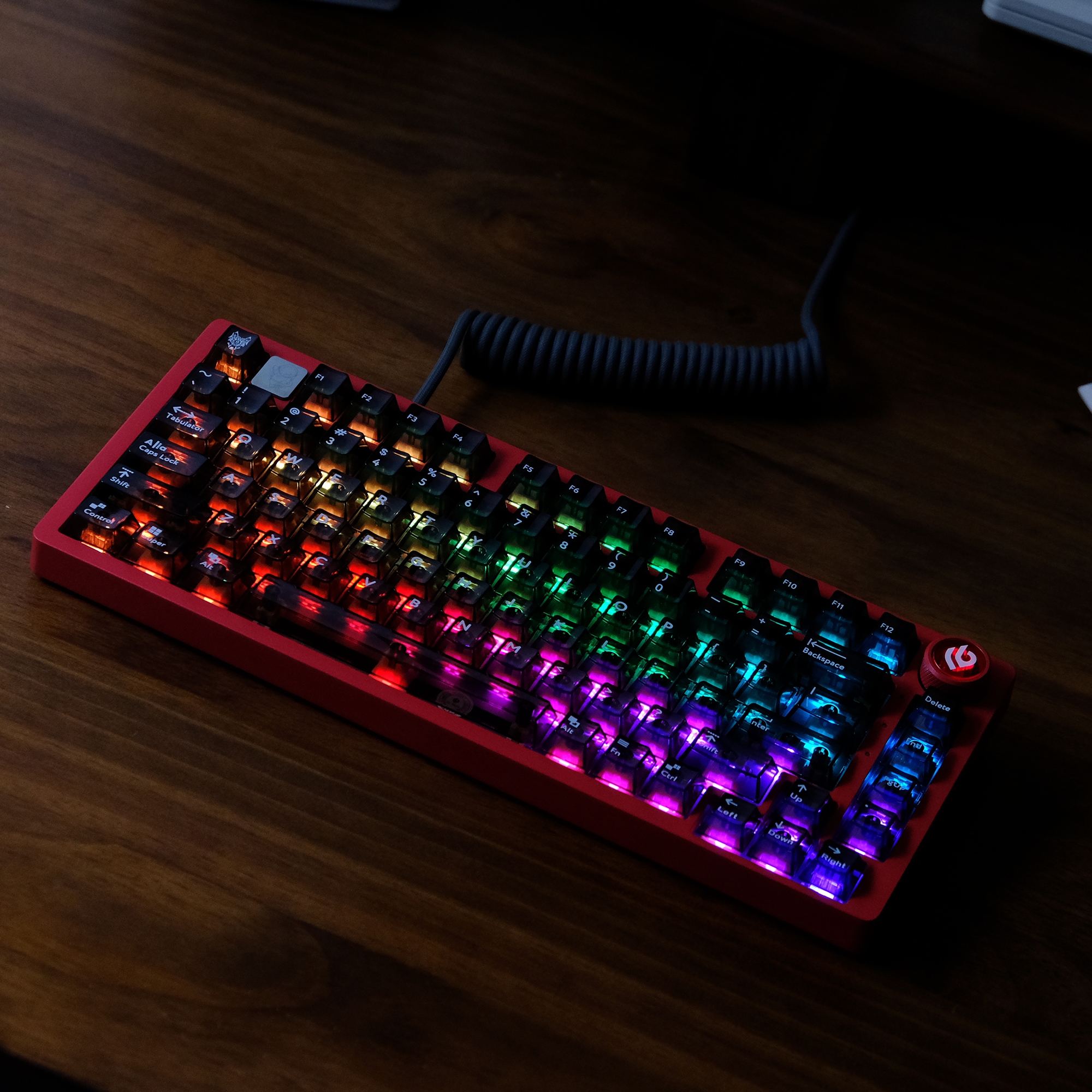 114 Keys Black Crystal Transpa - Keyboard Gaming Black 评论和价格