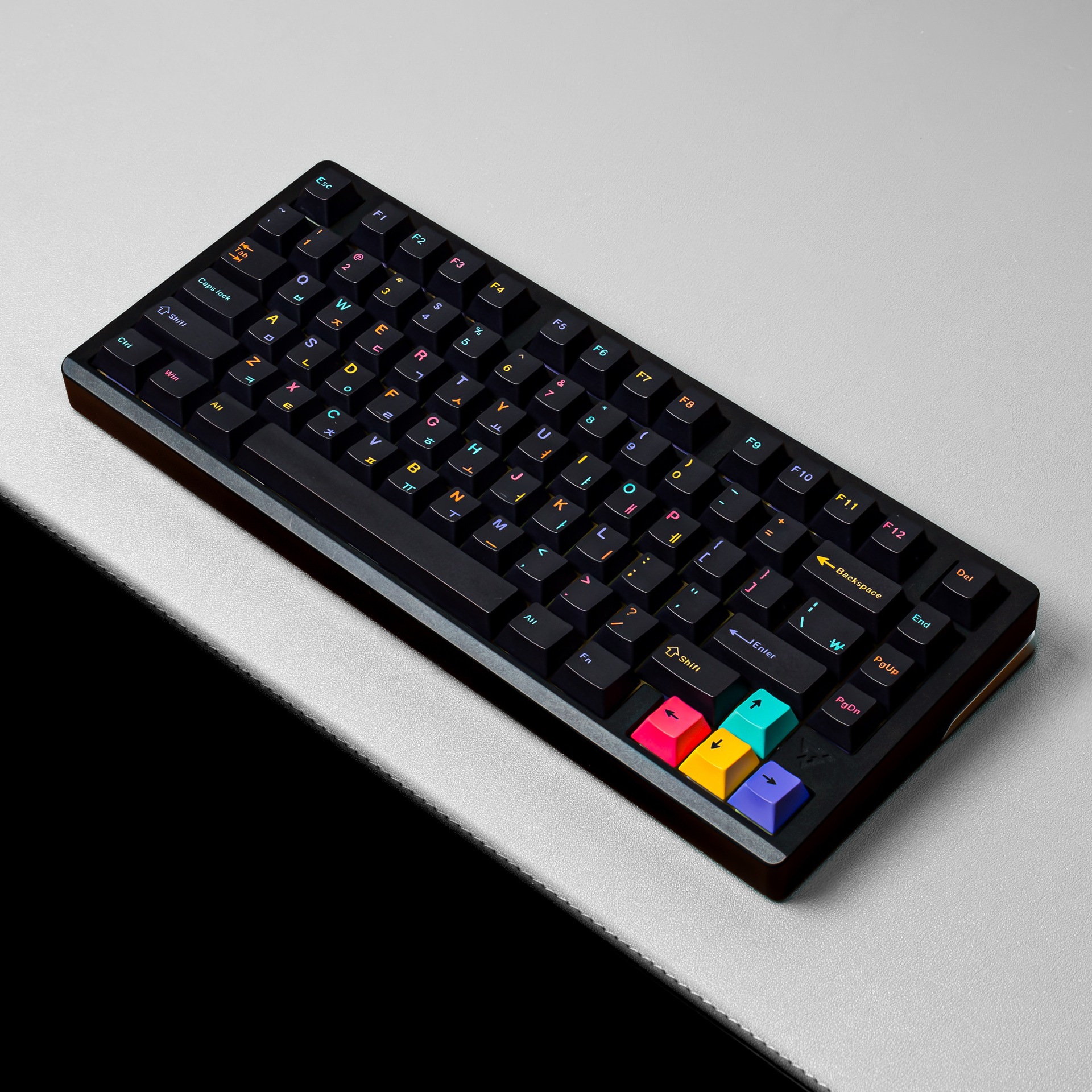 143 Keys Creative Keycaps PBT  - Keyboard Gaming Black 评论和价格
