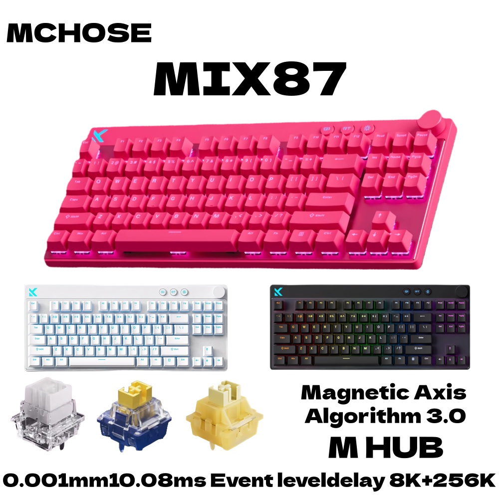 MCHOSE MIX87 Wired Gaming Keyb - Gaming Keyboard Expensive 评论和价格
