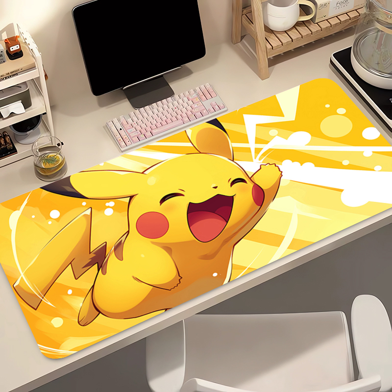 Anime Mouse Pad 90x40cm Pokemo - Gaming Keyboard Typewriter 评论和价格