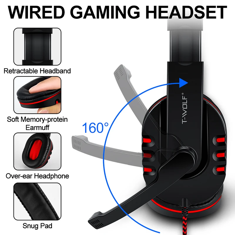 T-WOLF Game Four Piece TF800 I - Gaming Keyboard Mouse Set 评论和价格