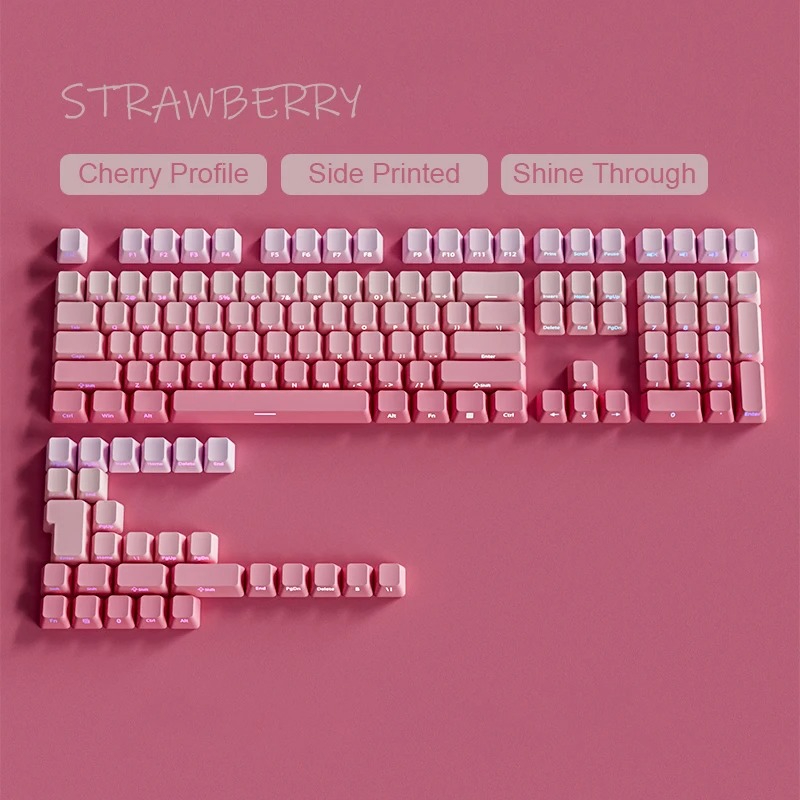 133 Keys Double Shot Shine Thr - Gaming Keyboard Typewriter 评论和价格