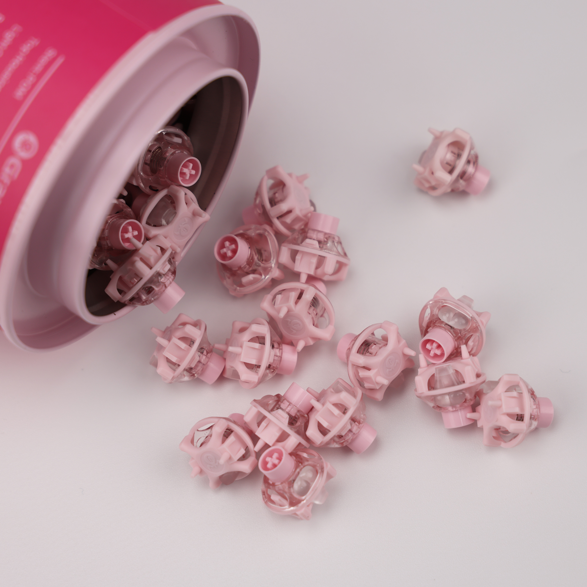 UFO Peach Pink Magnetic Switch - Gaming Keyboard Thocky 评论和价格