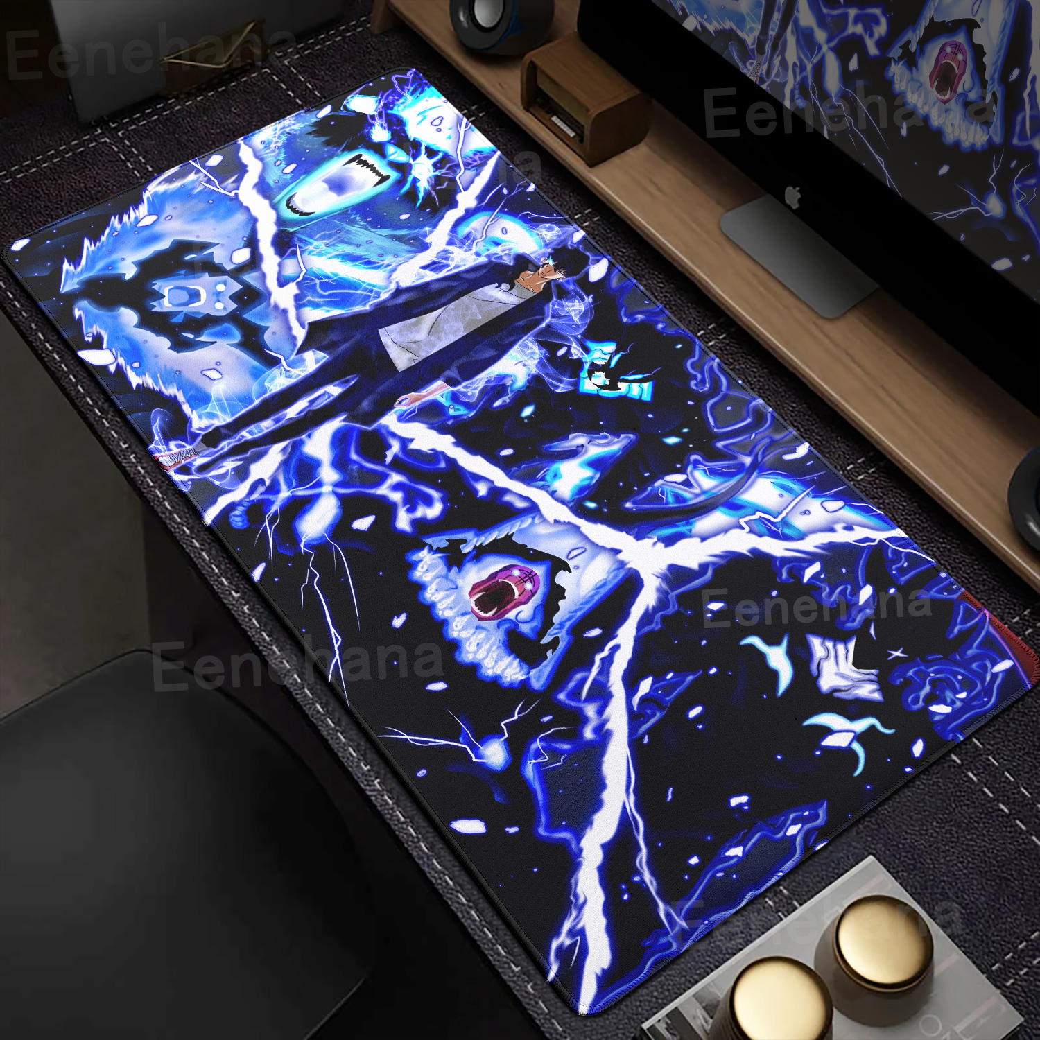 Anime Solo Leveling Mouse Pad  - Gaming Keyboard Corsair 评论和价格