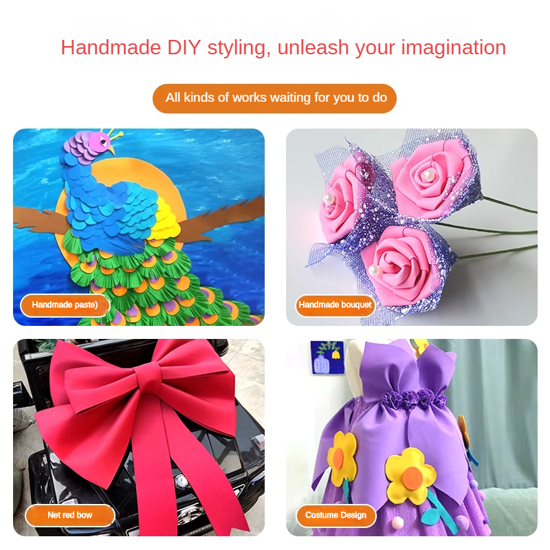 5pcs 85x50cm Multi Colorful Ev - Pe Foam Sheet 评论和价格