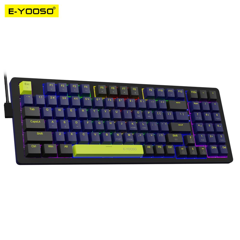 E-YOOSO Z94 USB Mechanical Gam - Gaming Keyboard E Yooso 评论和价格