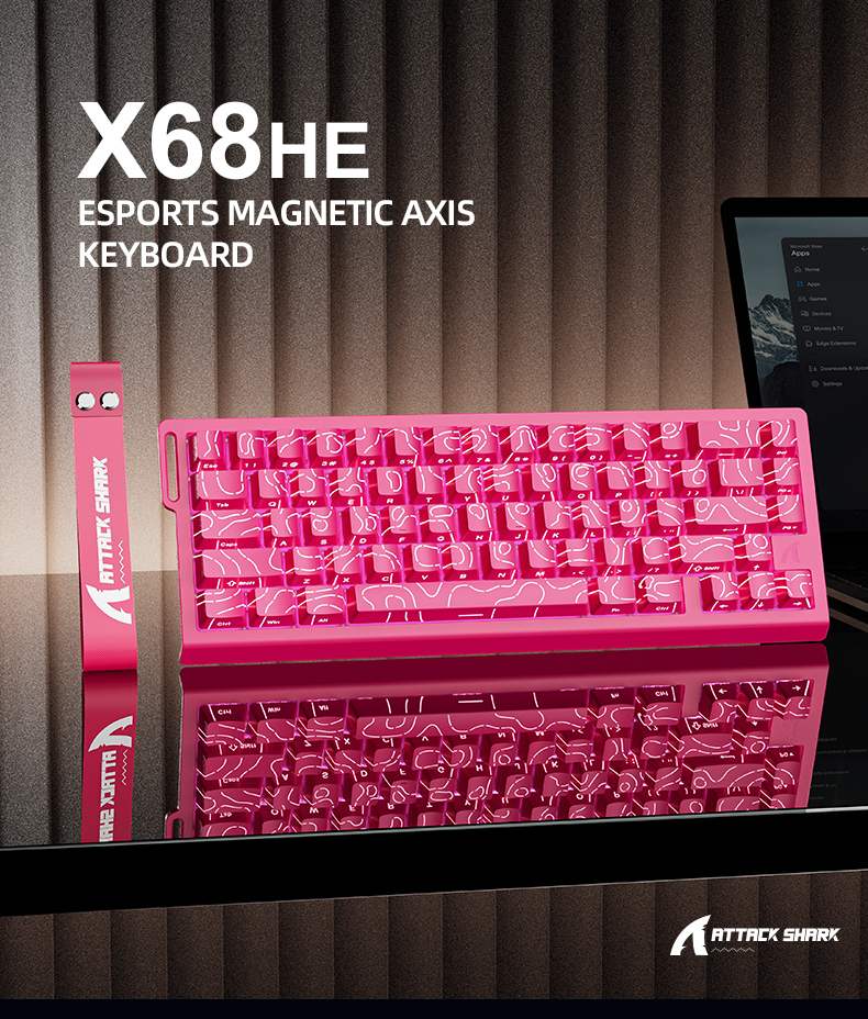 ATTACK SHARK X68HE Magnetic Ke - Gaming Keyboard Expensive 评论和价格