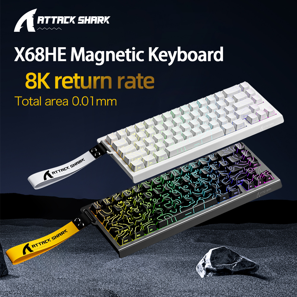 ATTACK SHARK X68HE Magnetic Ke - Gaming Keyboard Expensive 评论和价格
