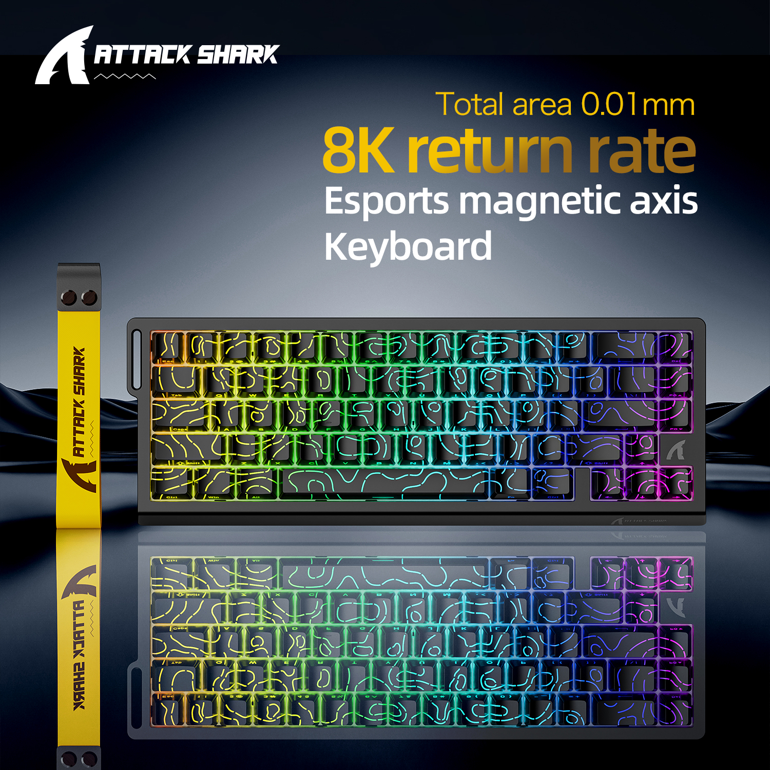 ATTACK SHARK X68HE Magnetic Ke - Gaming Keyboard Expensive 评论和价格