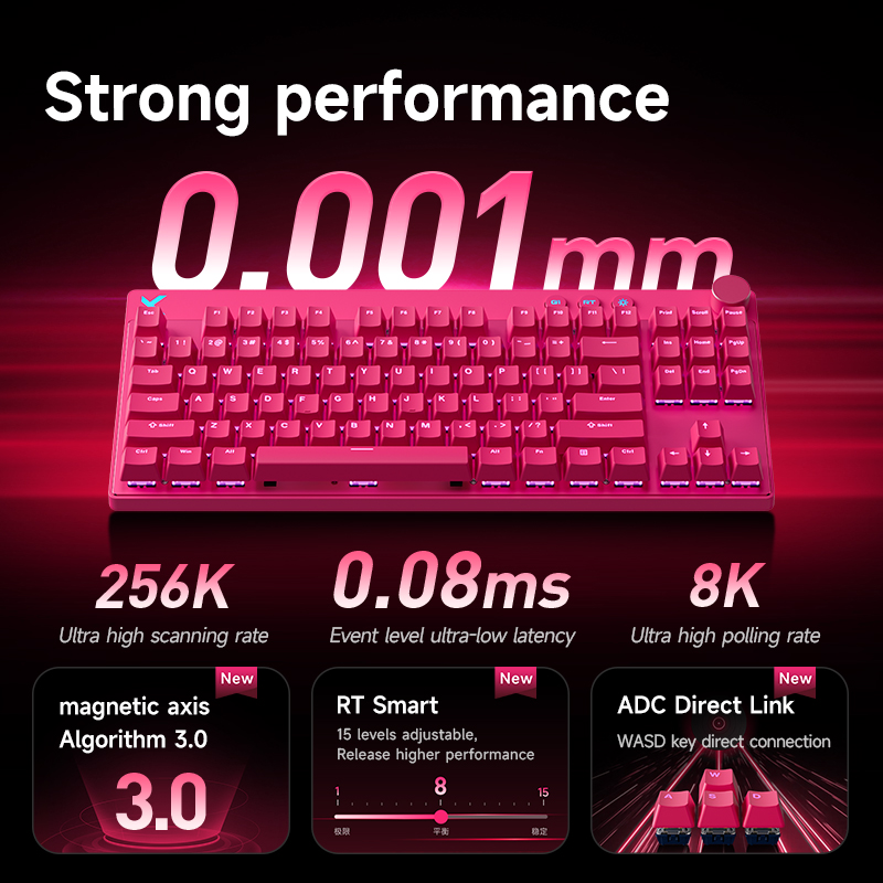 Mchose Mix87 Magnetic Swtich K - Gaming Keyboard Expensive 评论和价格