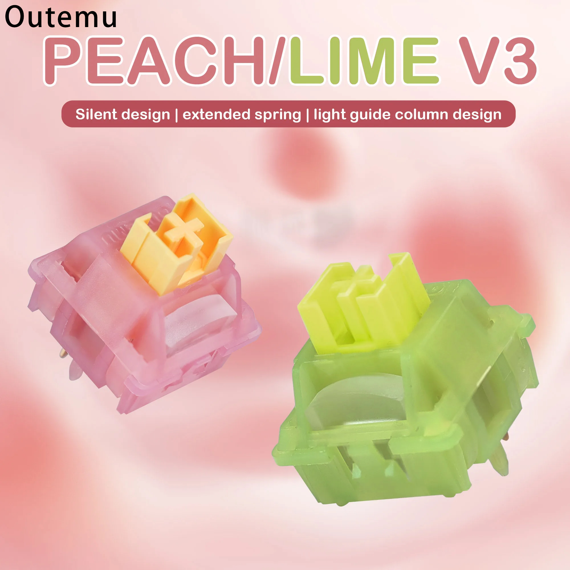 Outemu Silent Peach V3 Switch  - Keyboard Lube Kit 评论和价格