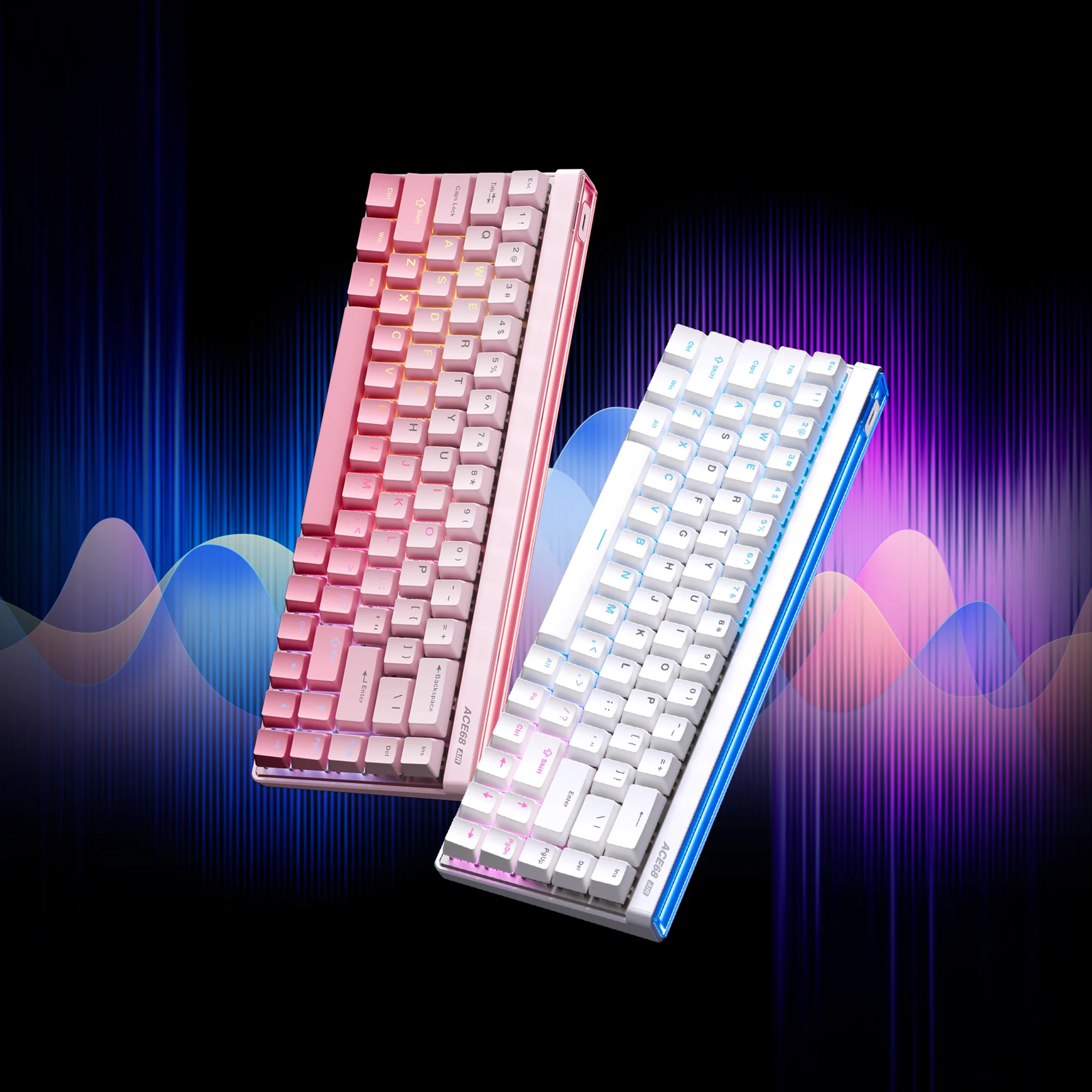 MCHOSE ACE 68 Air Magnetic Swi - Gaming Keyboard Expensive 评论和价格