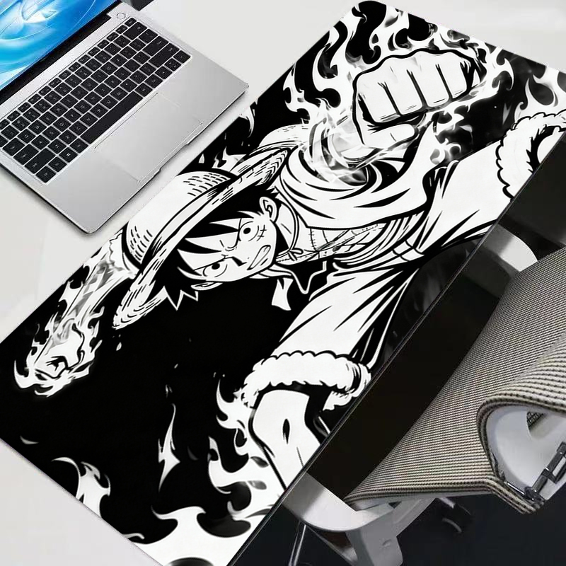 Black and white Mouse Pad One  - Keyboard Gaming Black 评论和价格