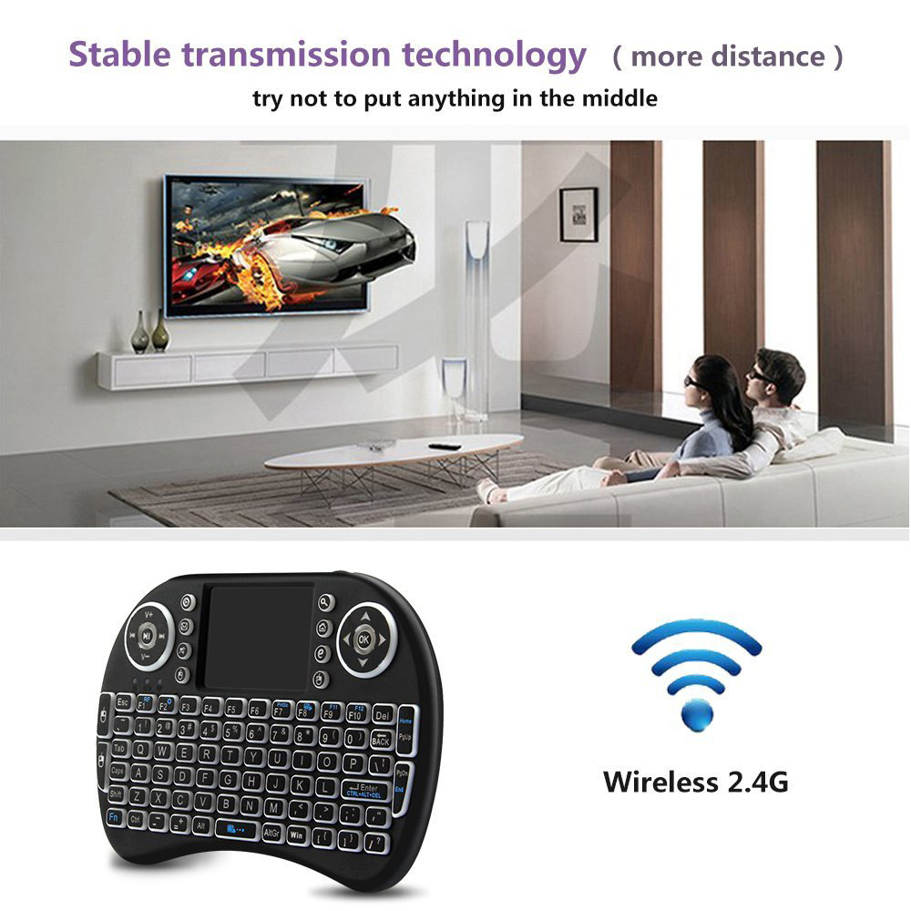 Backlit Mini Wireless Keyboard - Gaming Keyboard Typewriter 评论和价格