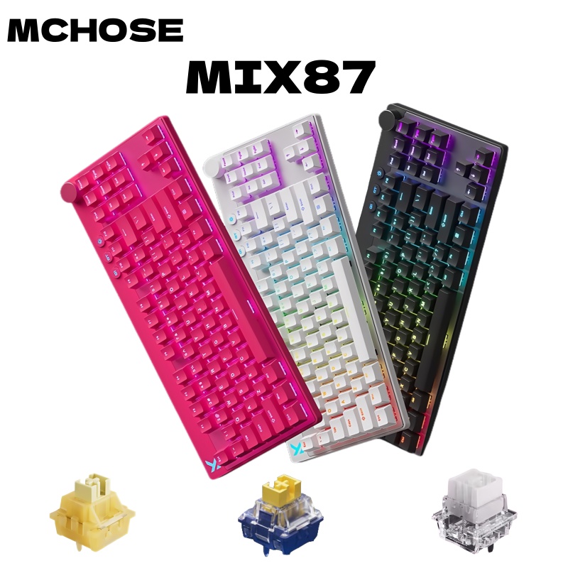 MCHOSE MIX87 Magnetic Swtich K - Gaming Keyboard Expensive 评论和价格