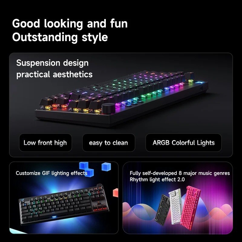 MCHOSE MIX87 Magnetic Swtich K - Gaming Keyboard Expensive 评论和价格