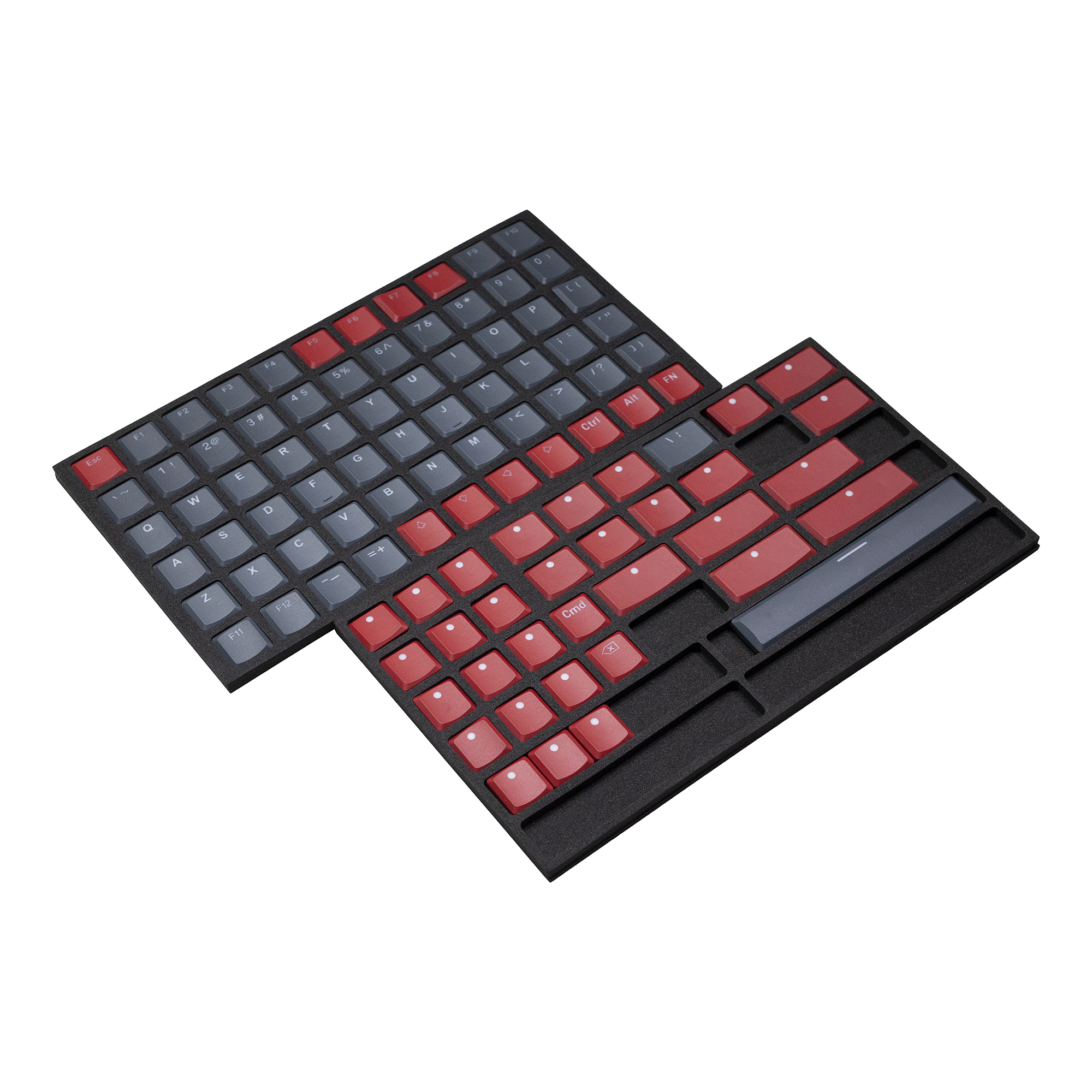 Taihao THT Grey Red Keycap Thi - Keyboard Gaming Black 评论和价格