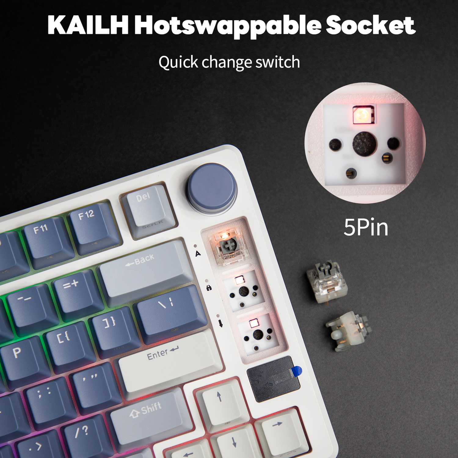 RK ROYAL KLUDGE M75 2.4G Wirel - Gaming Keyboard Bundle 评论和价格