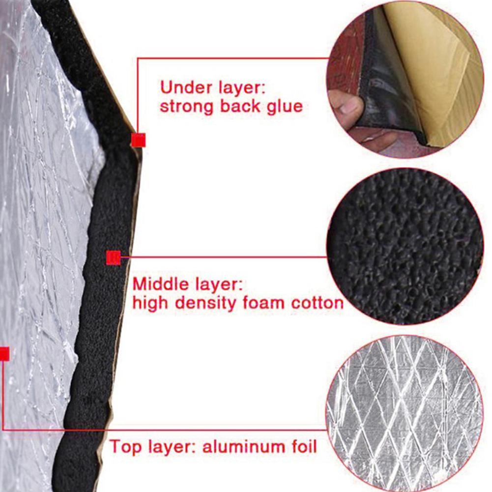 10PCS 5mm Car Sound Deadening  - Pe Foam Sheet 评论和价格