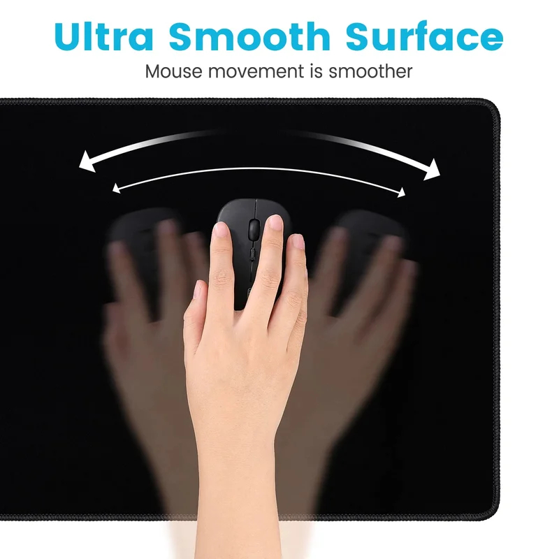 XXL Gaming Mouse Pad - Extra L - Keyboard Gaming Black 评论和价格