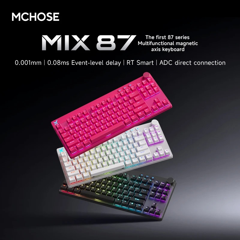 MCHOSE Mix 87 Magnetic Axis Ca - Gaming Keyboard Expensive 评论和价格