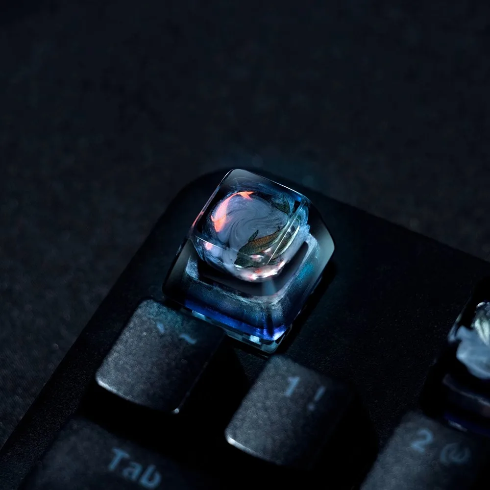 Original Chinese Style Koi Fis - Gaming Keyboard Typewriter 评论和价格