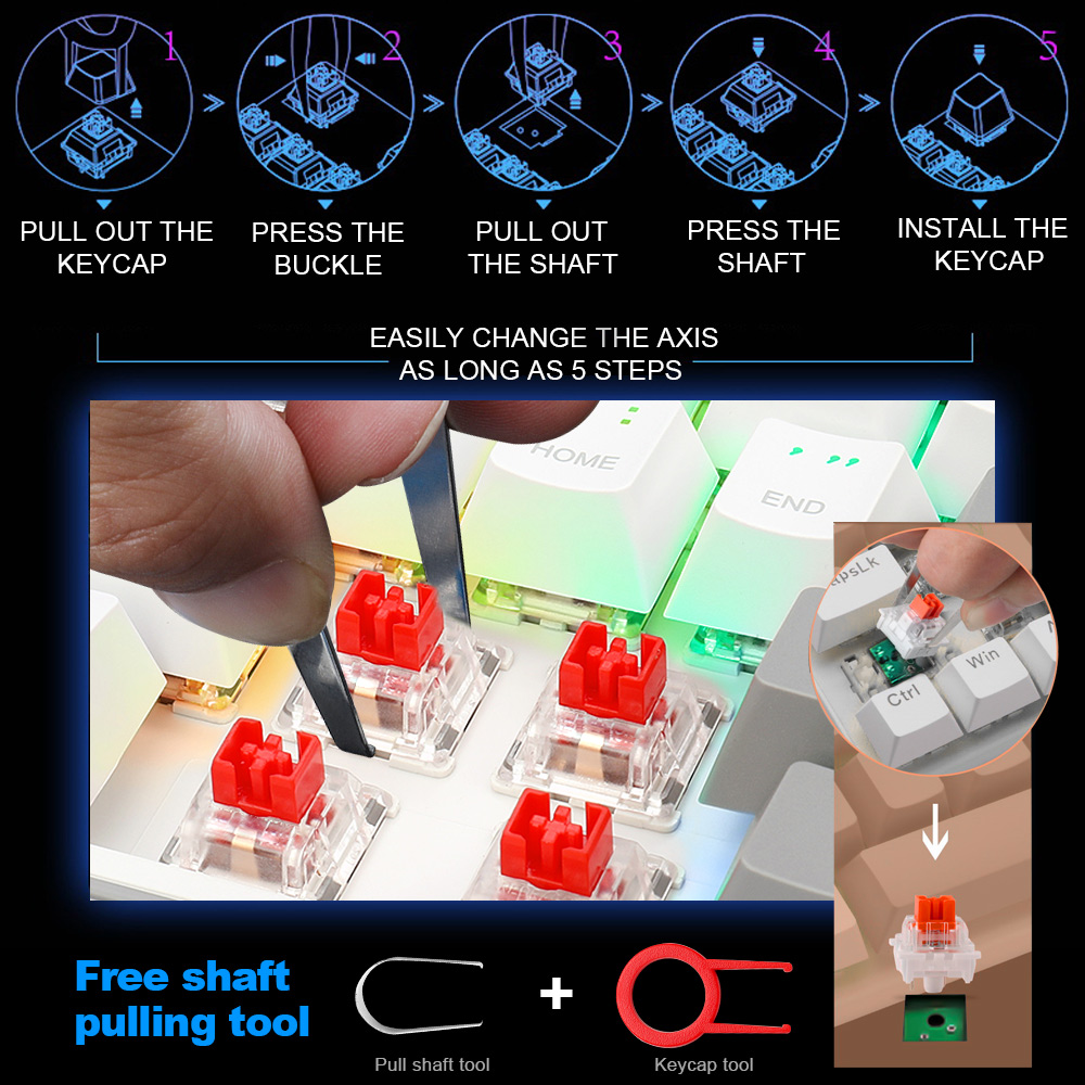 E-YOOSO Z11 RGB USB 60% Mini M - Gaming Keyboard E Yooso 评论和价格