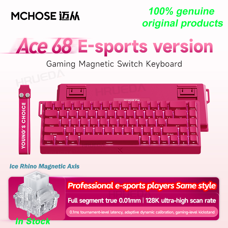 MCHOSE ACE68 ACE60 Pro Magneti - Gaming Keyboard Expensive 评论和价格