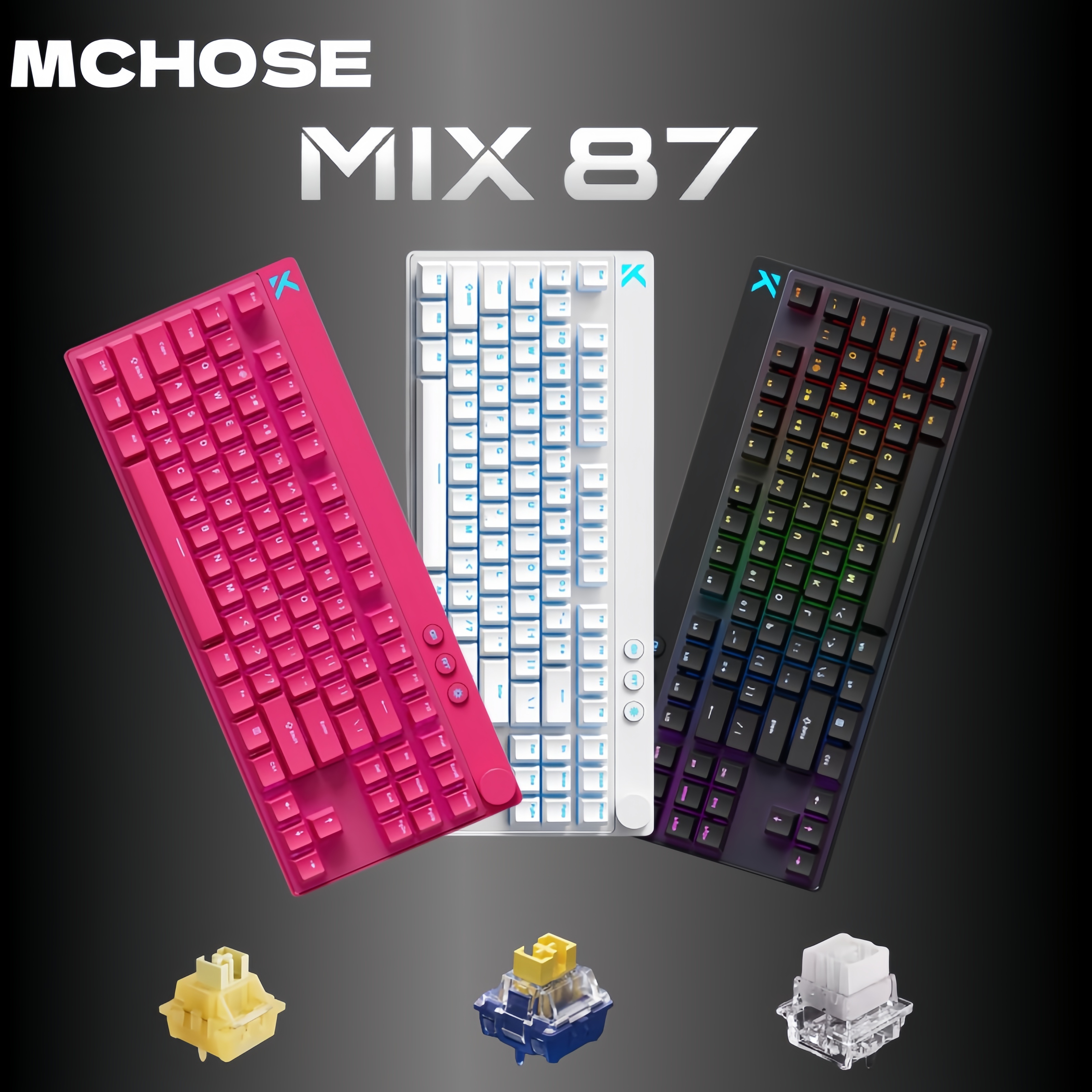 MCHOSE MIX87 Magnetic Swtich K - Gaming Keyboard Expensive 评论和价格